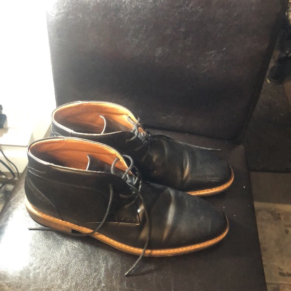 Nunn Bush Hawley Men's Wide Dual Comfort Black Lace Up Chukka Boots Size 12M - Picture 13 of 16